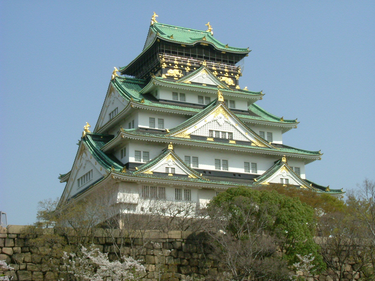 大阪城天守閣の画像