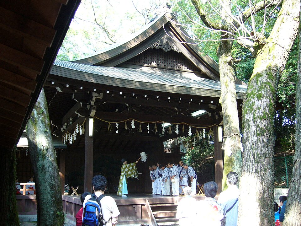住吉神社能舞台の画像
