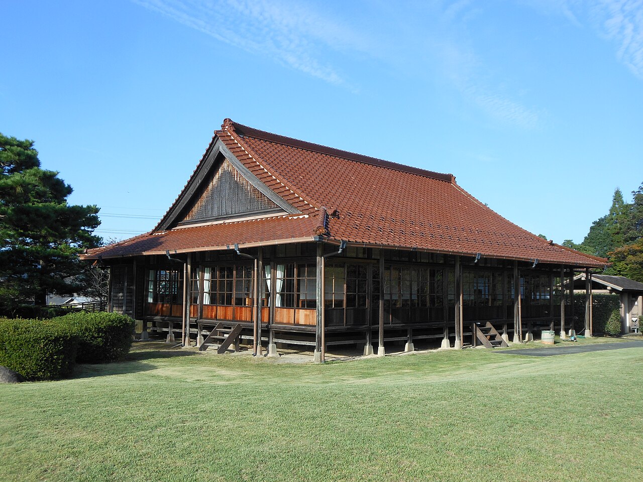 多久市西渓公園寒鶯亭の画像