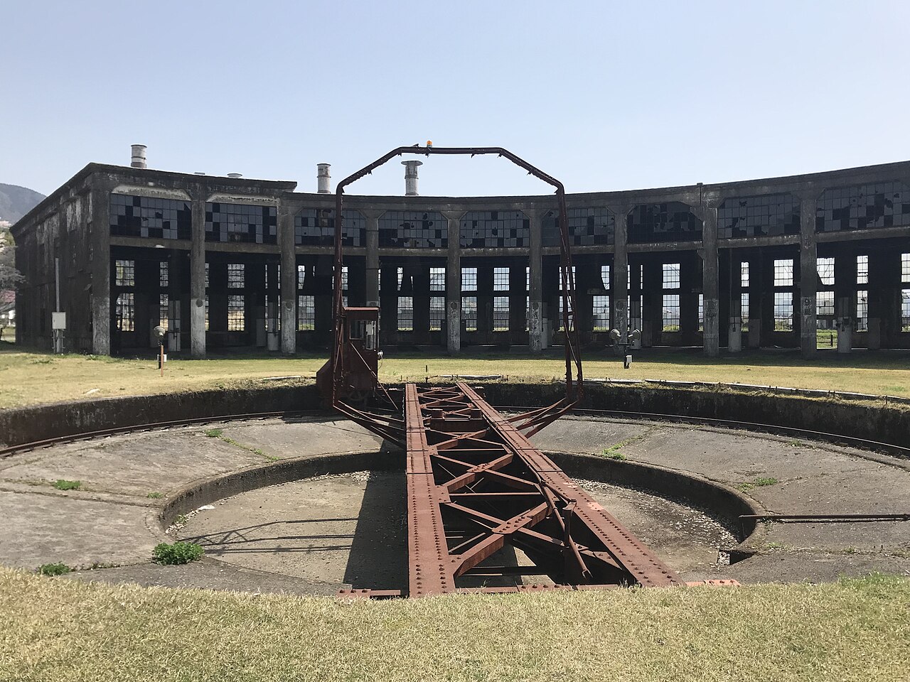 旧豊後森機関庫の画像