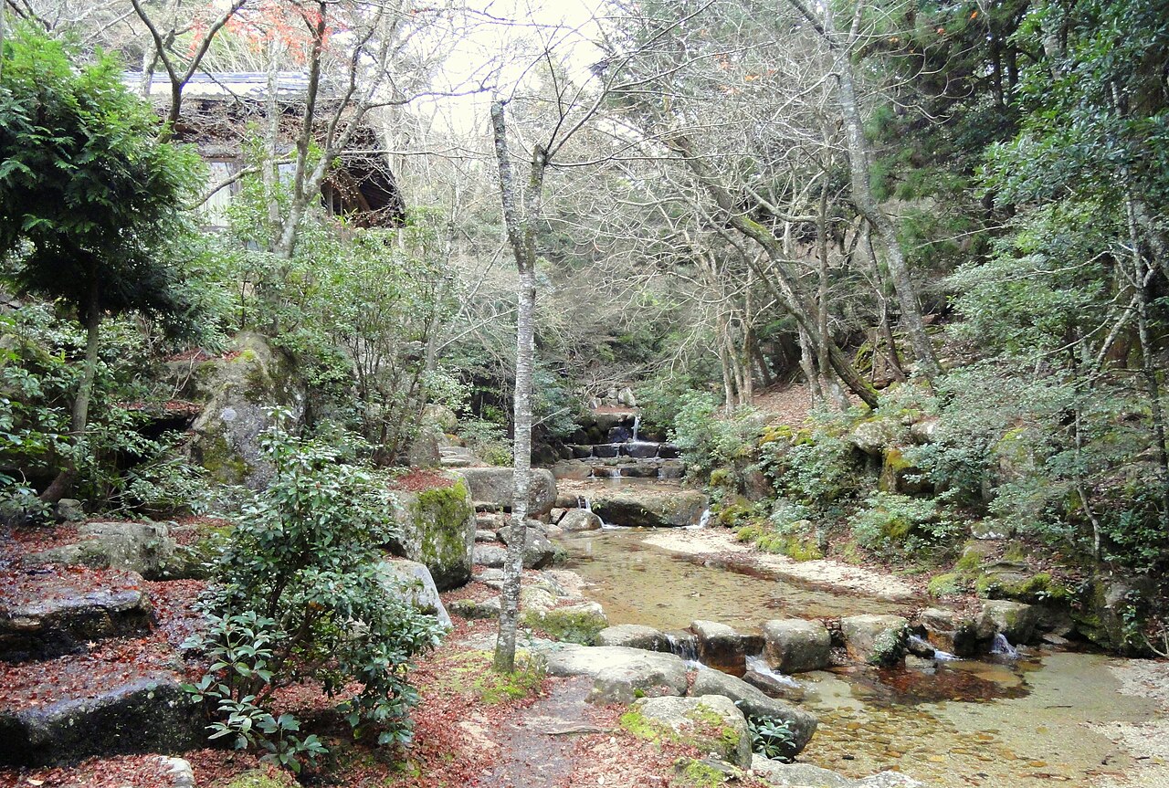 紅葉谷川庭園砂防施設の画像