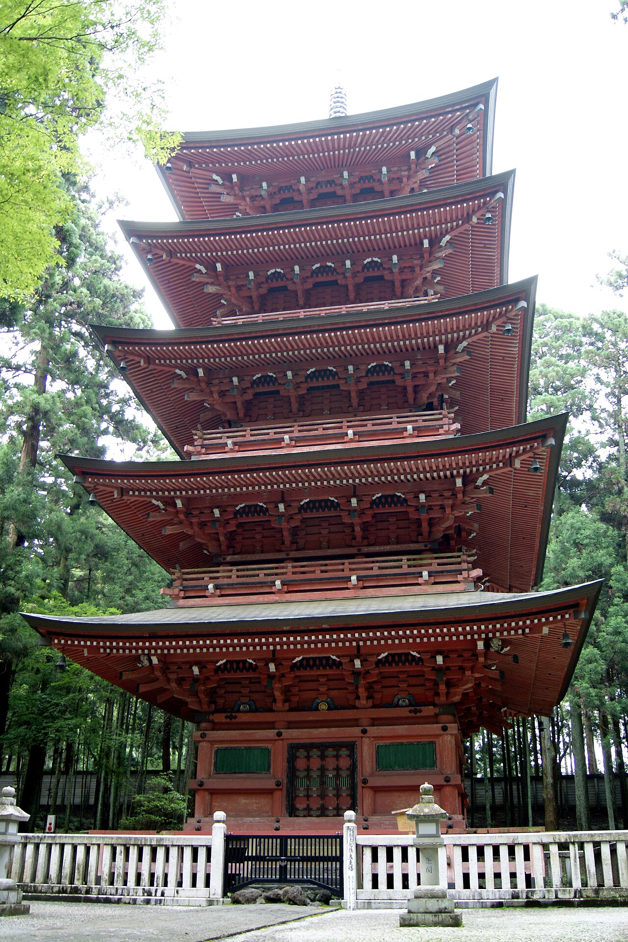 大石寺五重塔の画像