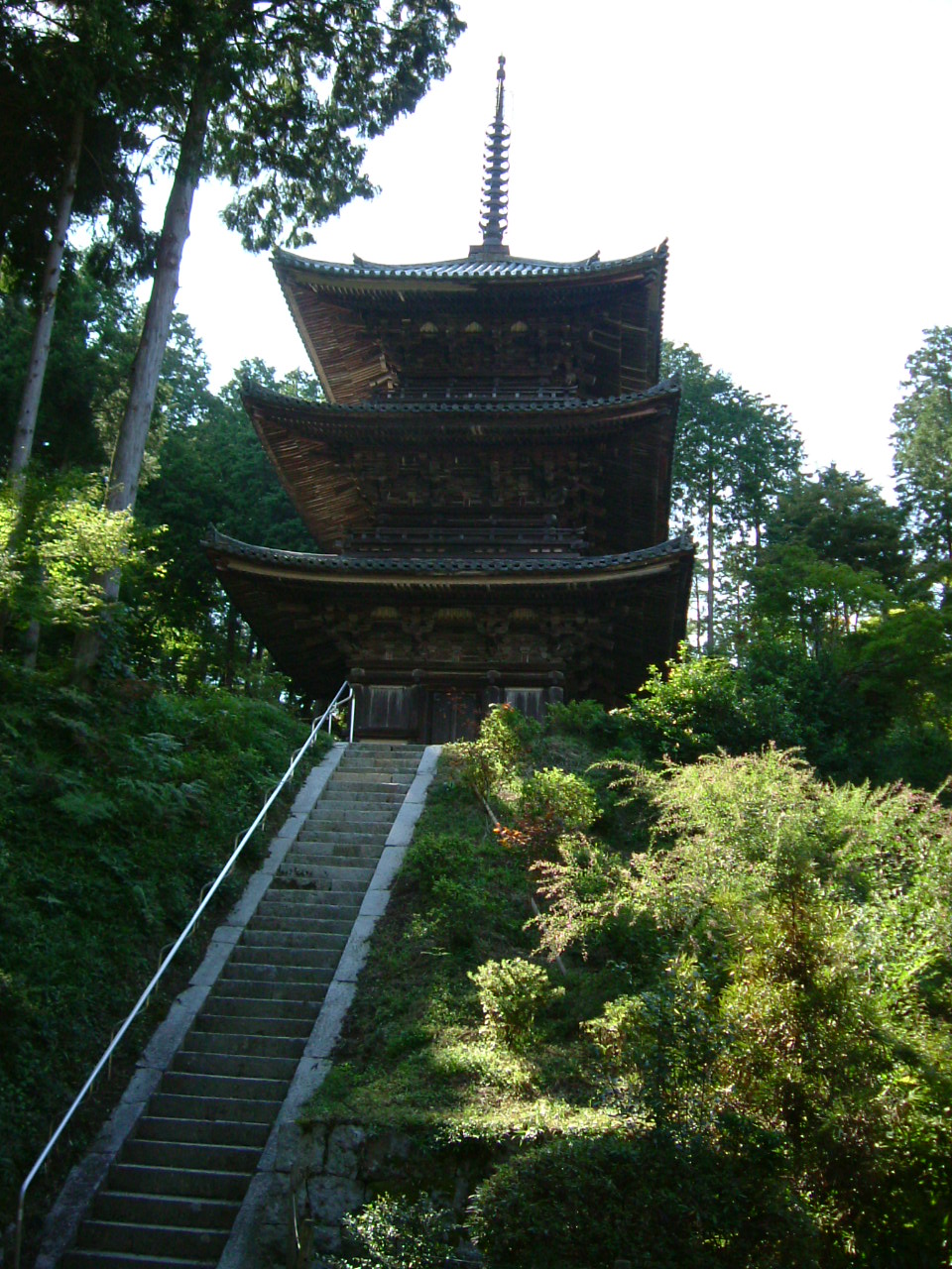 常楽寺三重塔の画像
