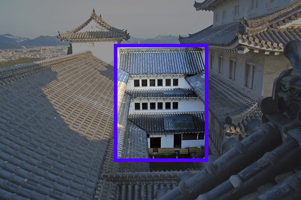 姫路城イ、ロ、ハ、ニの渡櫓の画像