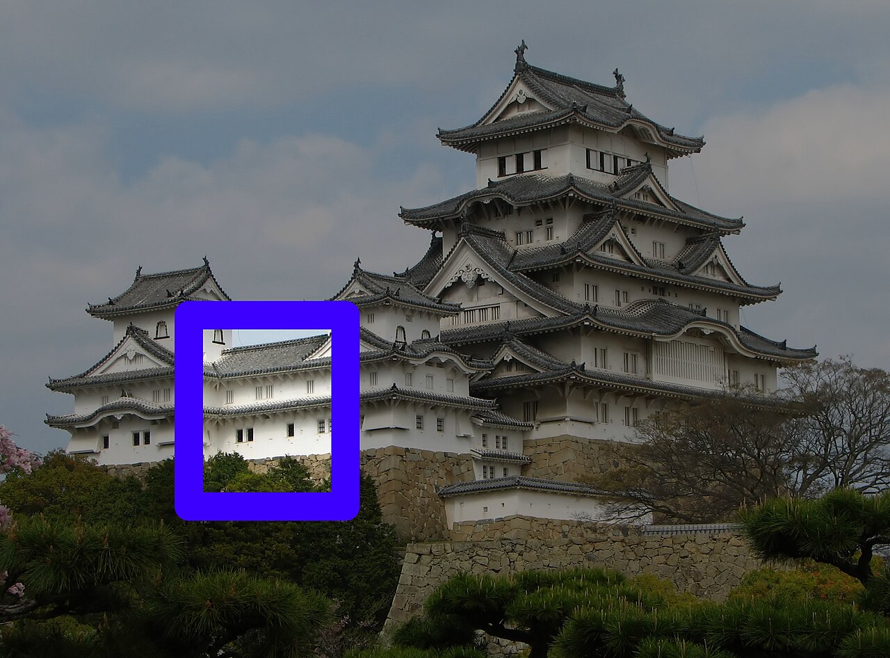 姫路城イ、ロ、ハ、ニの渡櫓の画像