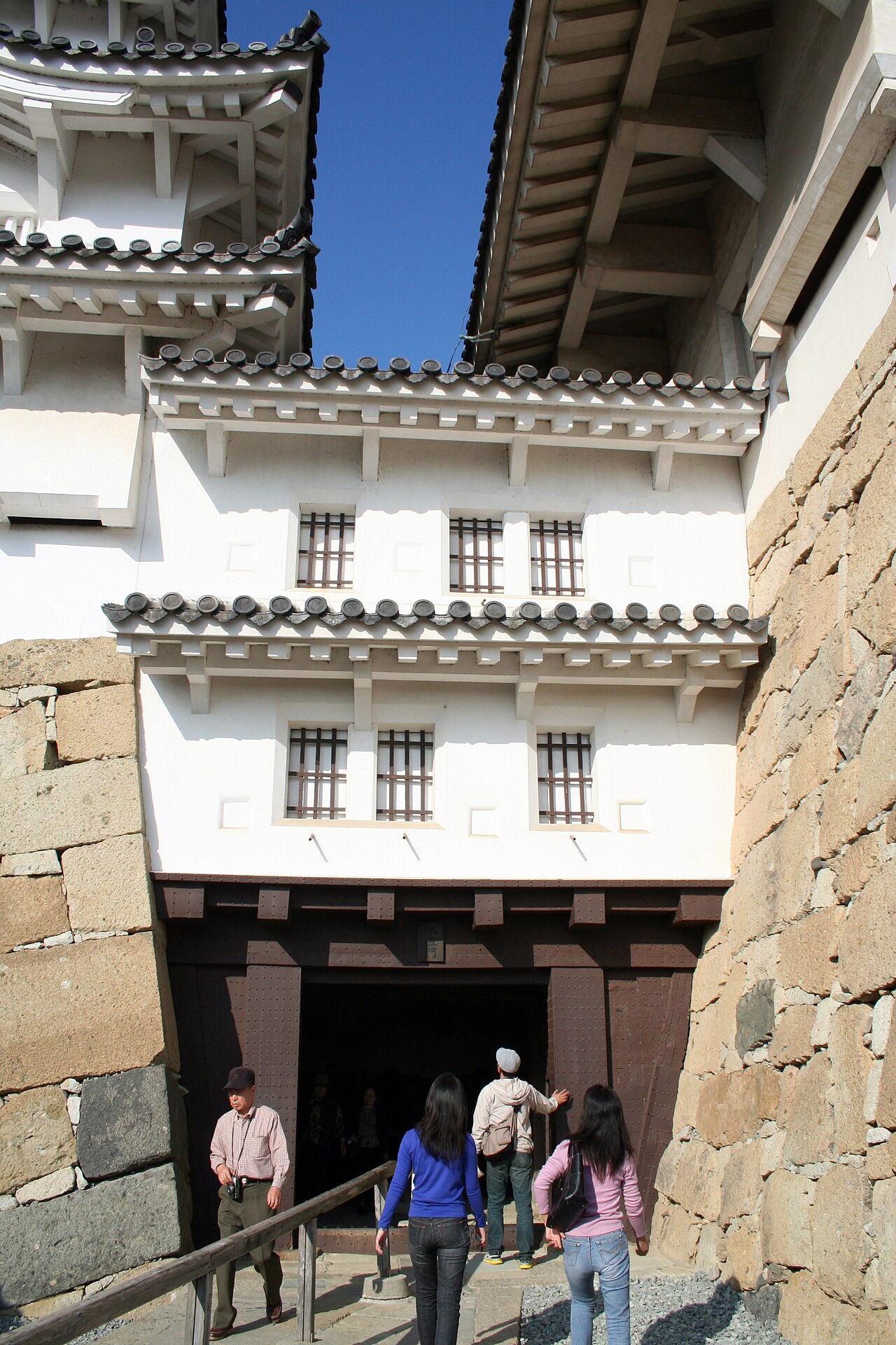 姫路城イ、ロ、ハ、ニの渡櫓の画像