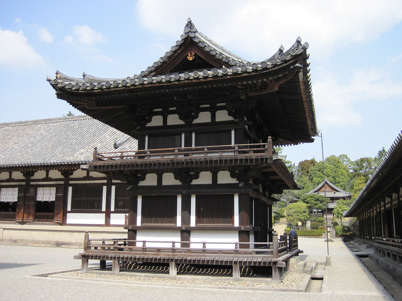 唐招提寺鼓楼の画像