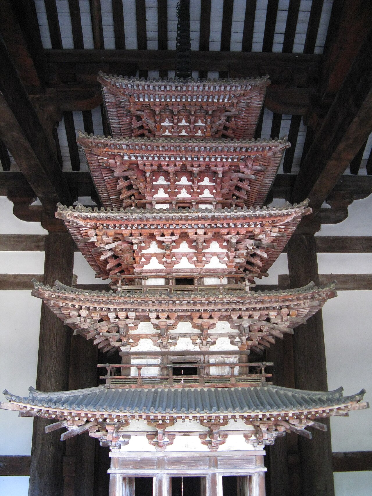 海竜王寺五重小塔の画像