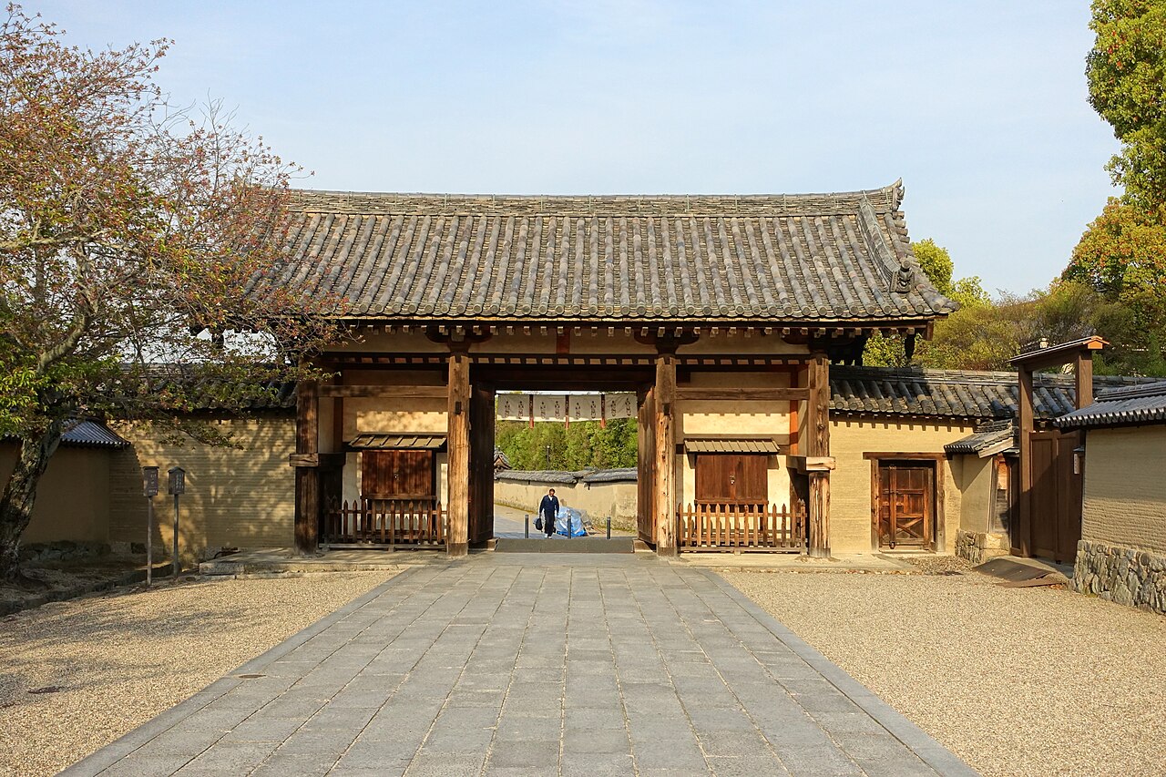 法隆寺東大門の画像