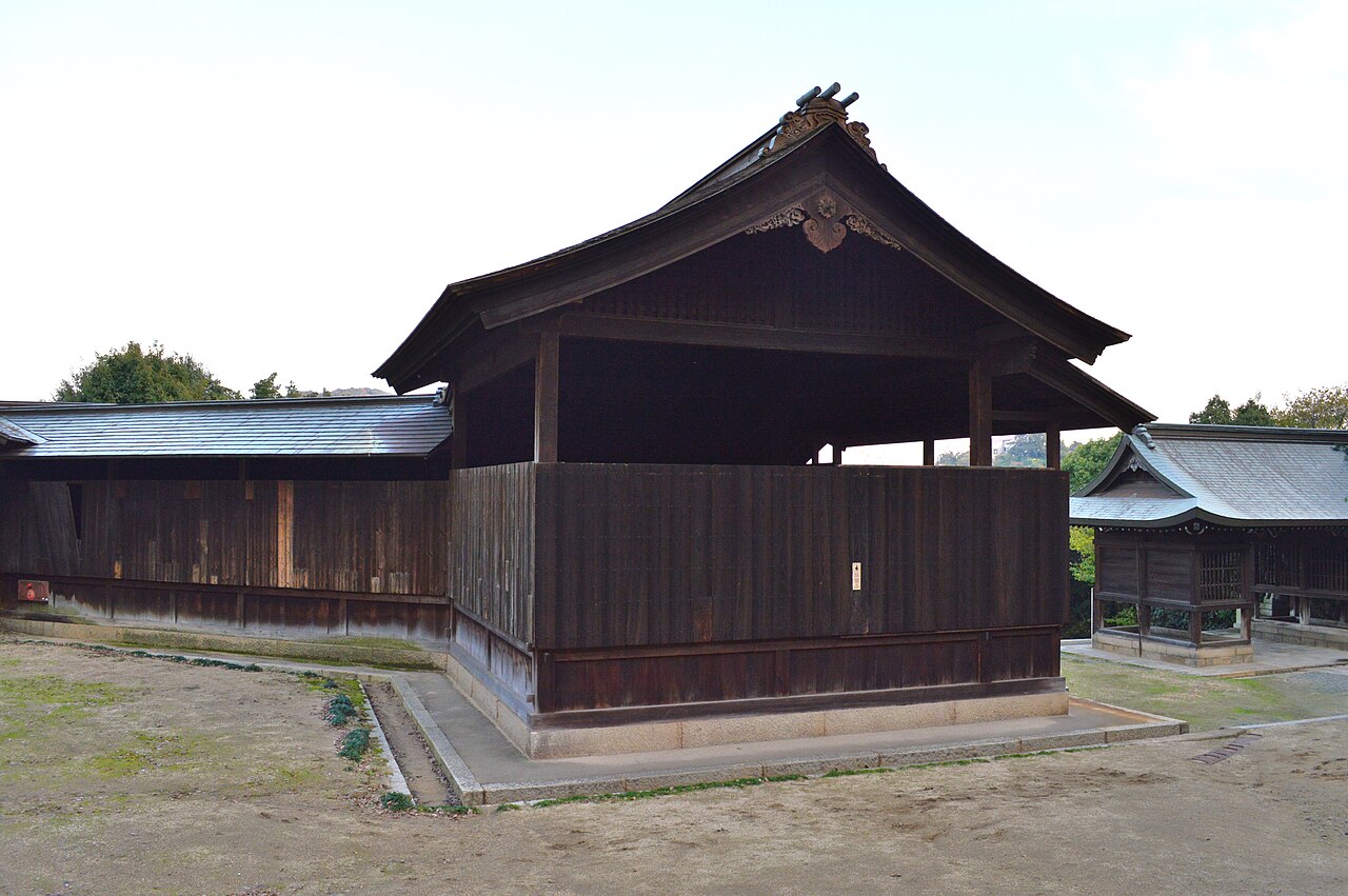 沼名前神社能舞台の画像