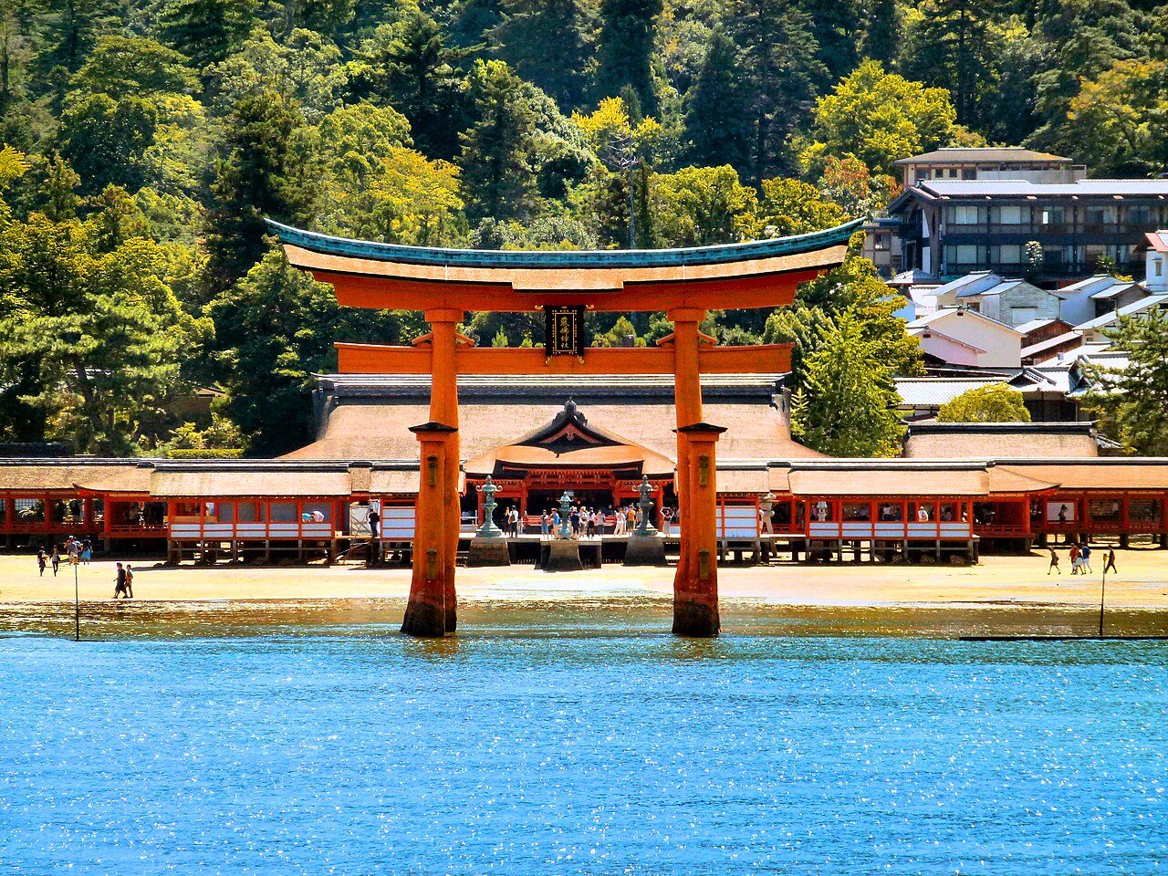 厳島神社大鳥居の画像