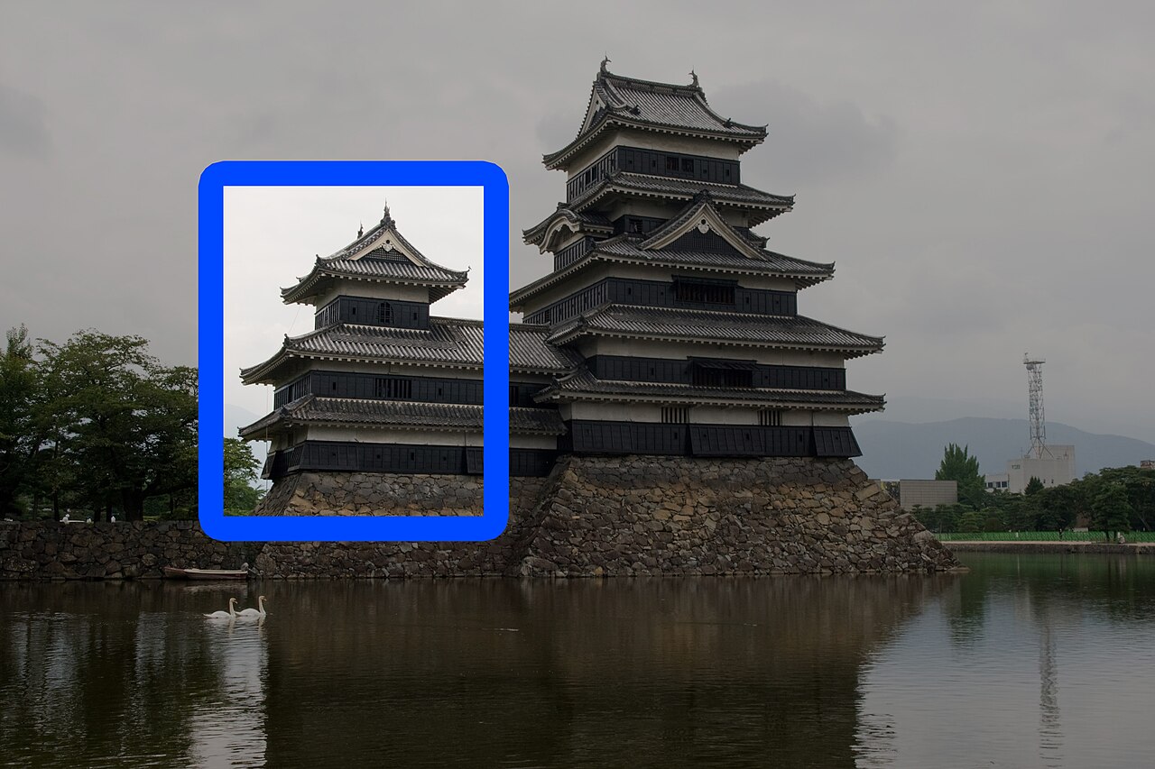 松本城天守の画像