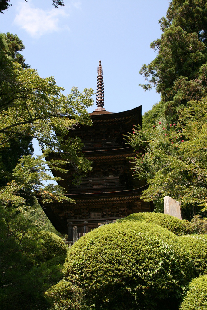 大法寺三重塔の画像