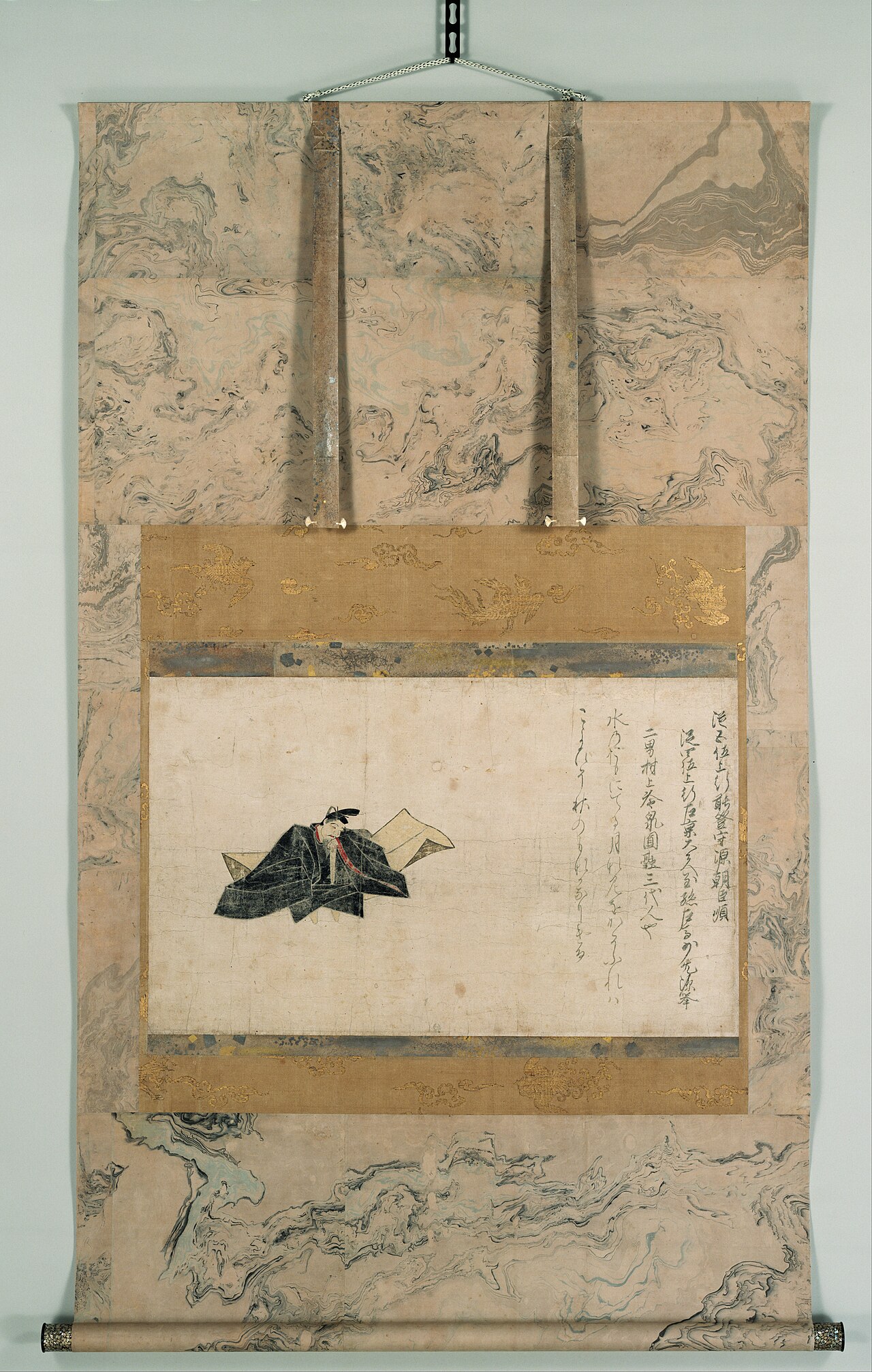 紙本著色三十六歌仙切〈（順）／佐竹家伝来〉の画像