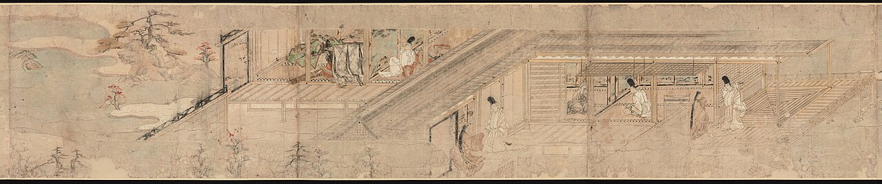 紙本著色住吉物語絵巻の画像