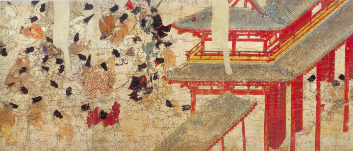 紙本著色伴大納言絵詞の画像