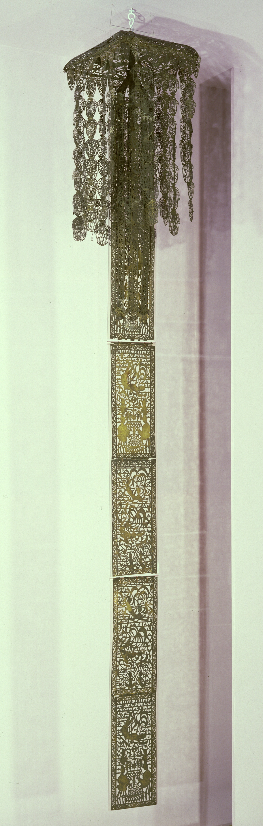 金銅灌頂幡〈（片岡御祖命施入）／（法隆寺献納）〉の画像