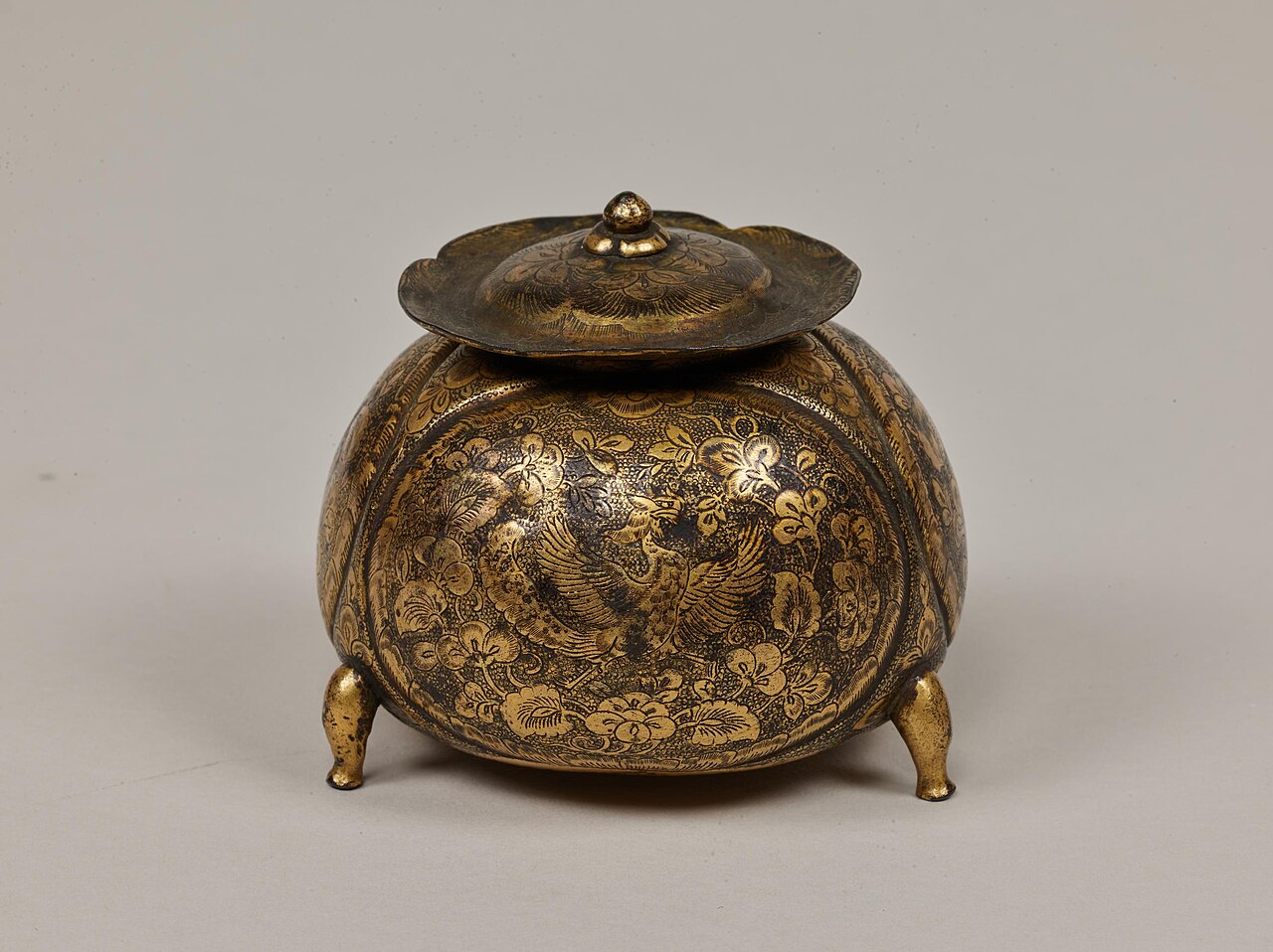 金銅水注／（法隆寺献納）〉の画像