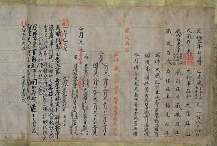 後宇多院宸記〈（文保三年具注暦）／御自筆本〉の画像