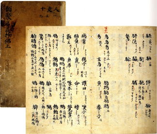 類聚名義抄の画像