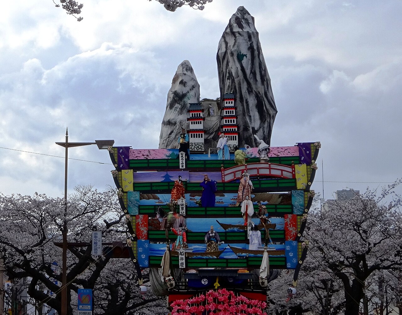 日立風流物の画像