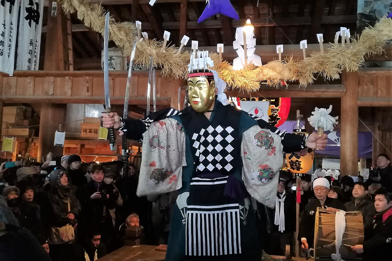 大日堂舞楽の画像