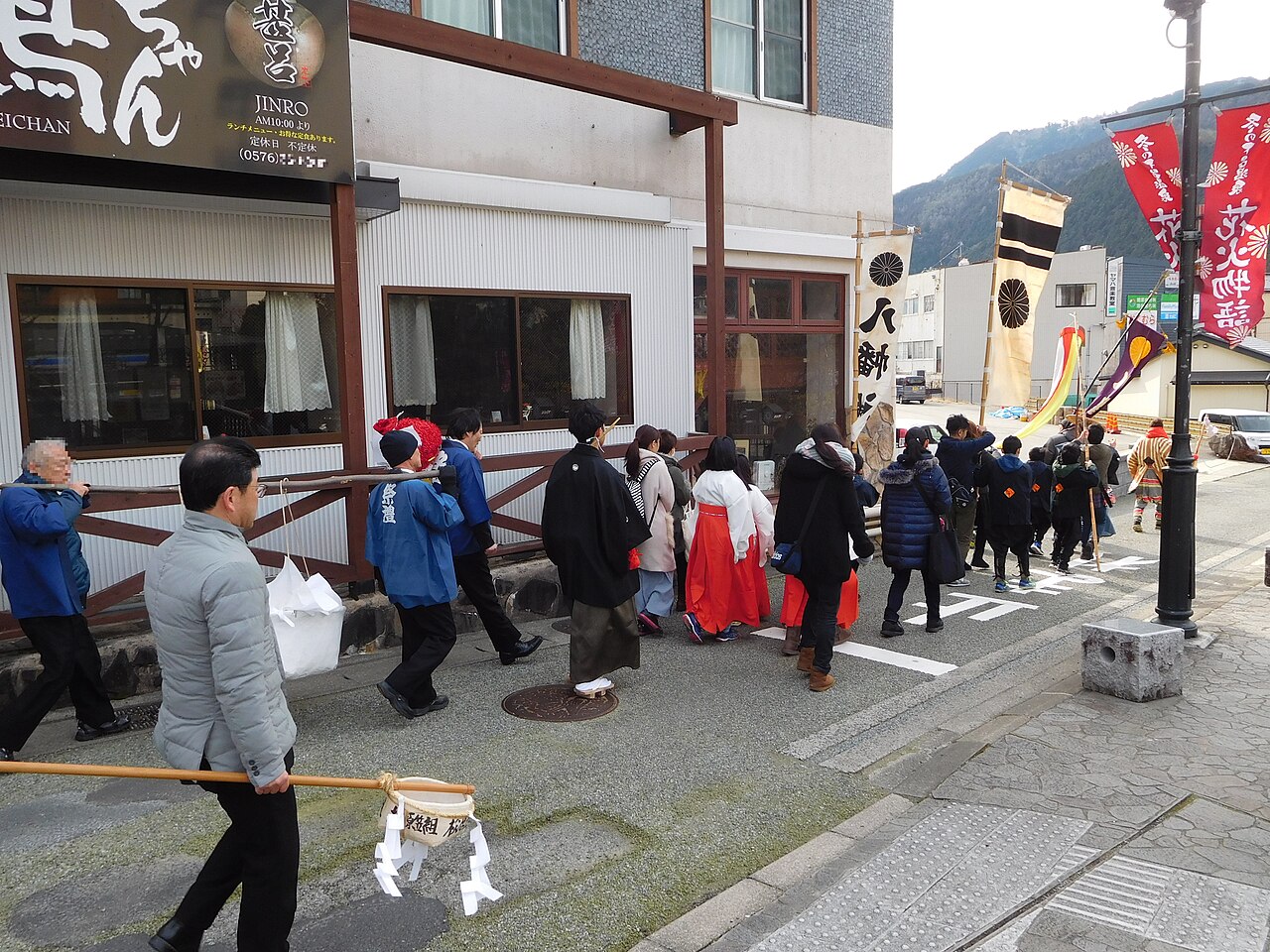 下呂の田の神祭の画像