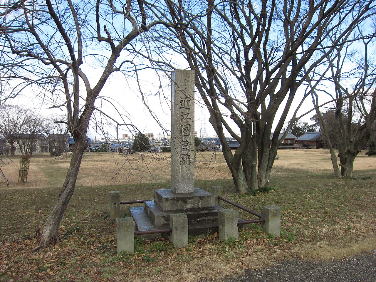 近江国府跡
　国庁跡
　惣山遺跡
　青江遺跡
　中路遺跡の画像