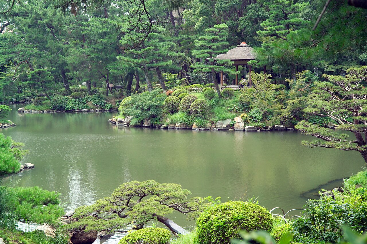 縮景園の画像