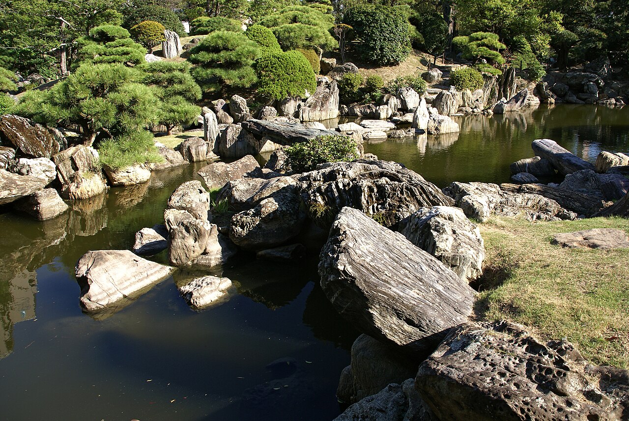 旧徳島城表御殿庭園の画像