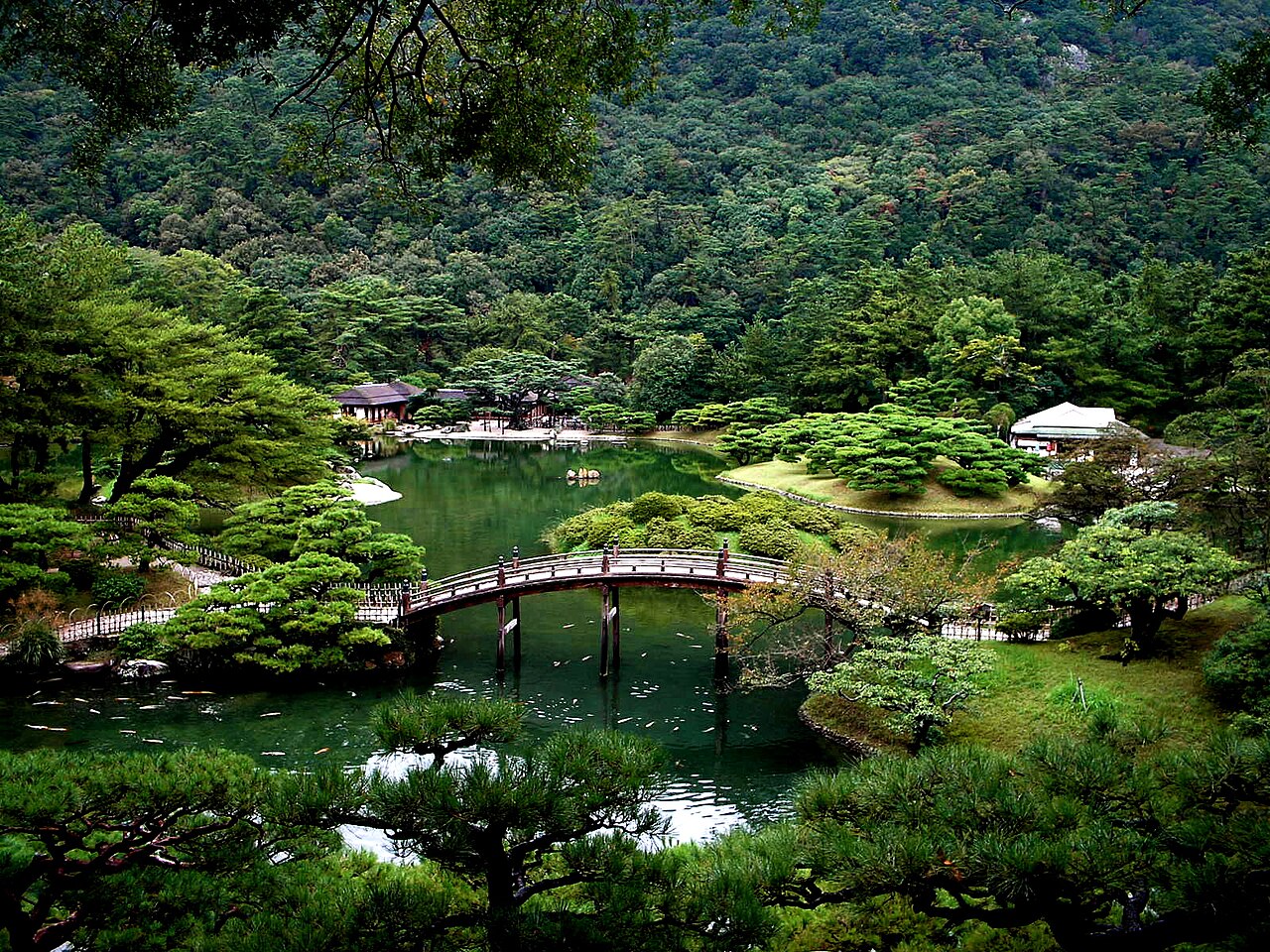 栗林公園の画像