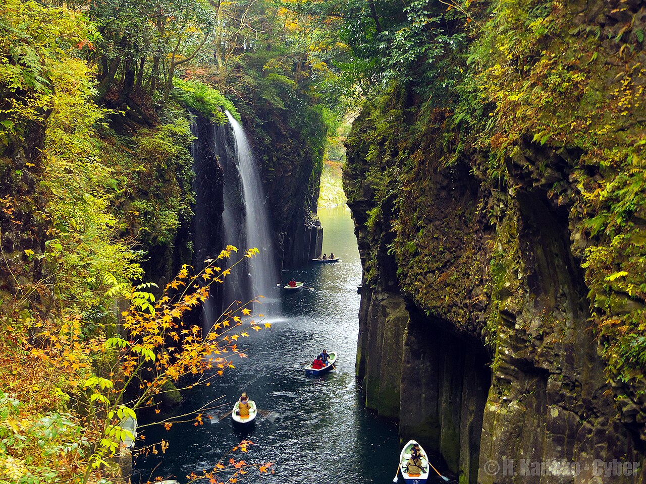 五箇瀬川峡谷（高千穂峡谷）の画像