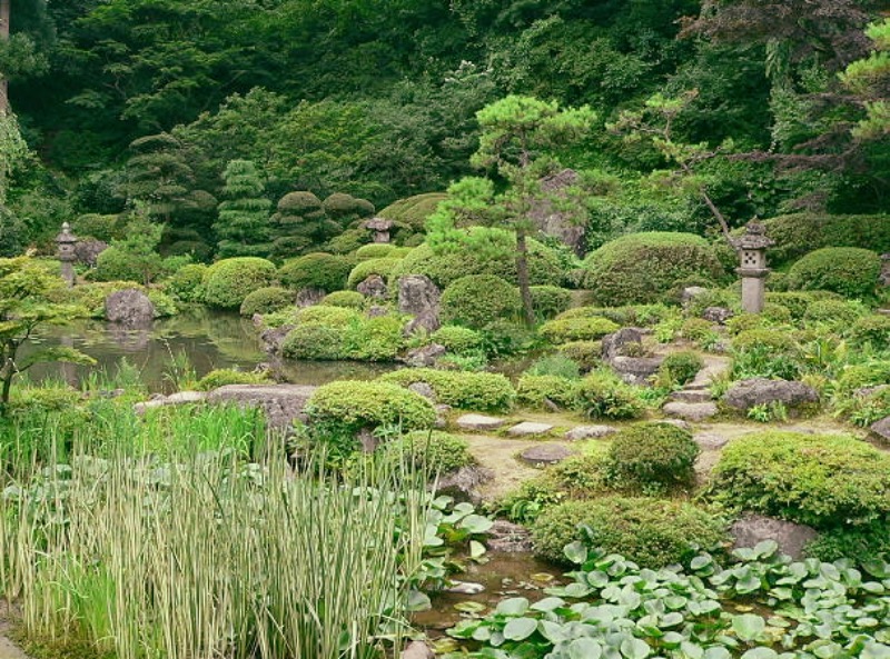 玉川寺庭園の画像